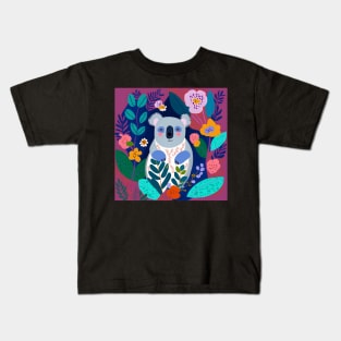 Koala in the Australian bush Kids T-Shirt